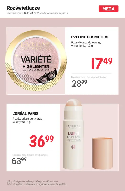 Rossmann - gazetka promocyjna Makijaż na zimę - hity i okazje od czwartku 27.11 do czwartku 04.12 - strona 6