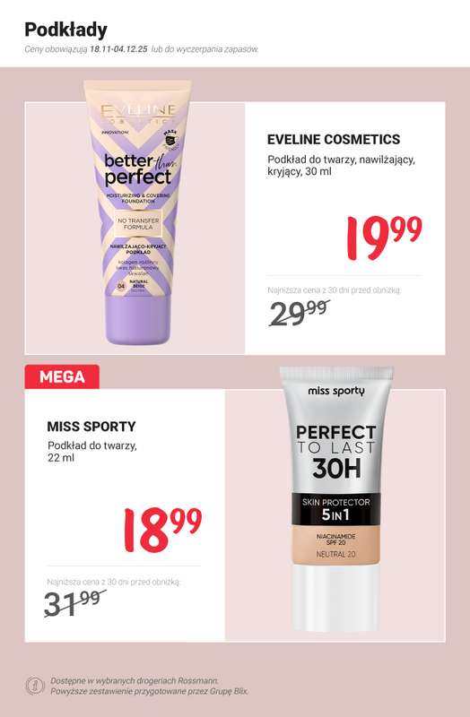 Rossmann - gazetka promocyjna Makijaż na zimę - hity i okazje od czwartku 27.11 do czwartku 04.12 - strona 3