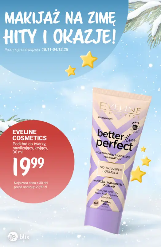 Rossmann - gazetka promocyjna Makijaż na zimę - hity i okazje od czwartku 27.11 do czwartku 04.12