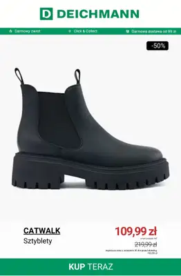 Deichmann - gazetka promocyjna Do -50% na sztyblety od czwartku 27.11 do poniedziałku 01.12 - strona 9
