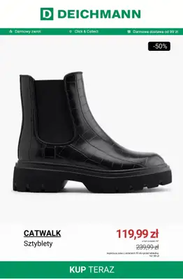 Deichmann - gazetka promocyjna Do -50% na sztyblety od czwartku 27.11 do poniedziałku 01.12 - strona 4