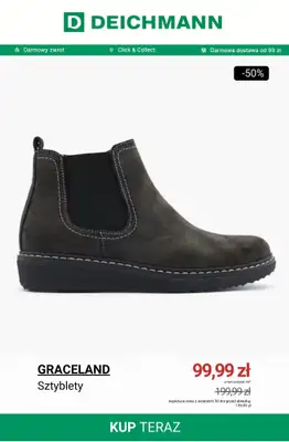 Deichmann - gazetka promocyjna Do -50% na sztyblety od czwartku 27.11 do poniedziałku 01.12 - strona 6
