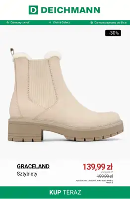 Deichmann - gazetka promocyjna Do -50% na sztyblety od czwartku 27.11 do poniedziałku 01.12 - strona 3