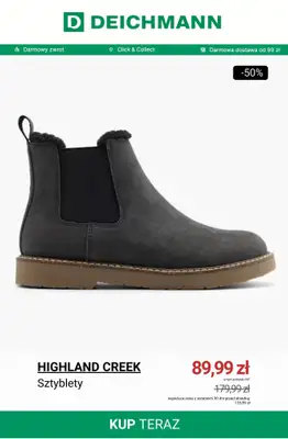 Deichmann - gazetka promocyjna Do -50% na sztyblety od czwartku 27.11 do poniedziałku 01.12 - strona 5