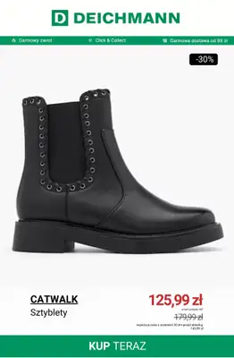 Deichmann - gazetka promocyjna Do -50% na sztyblety od czwartku 27.11 do poniedziałku 01.12 - strona 2