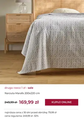 home&you - gazetka promocyjna SALE: druga rzecz za 1 zł od czwartku 27.11 do poniedziałku 01.12 - strona 12