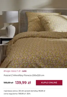 home&you - gazetka promocyjna SALE: druga rzecz za 1 zł od czwartku 27.11 do poniedziałku 01.12 - strona 3