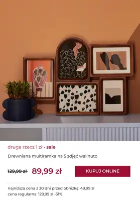 home&you - gazetka promocyjna SALE: druga rzecz za 1 zł od czwartku 27.11 do poniedziałku 01.12 - strona 10