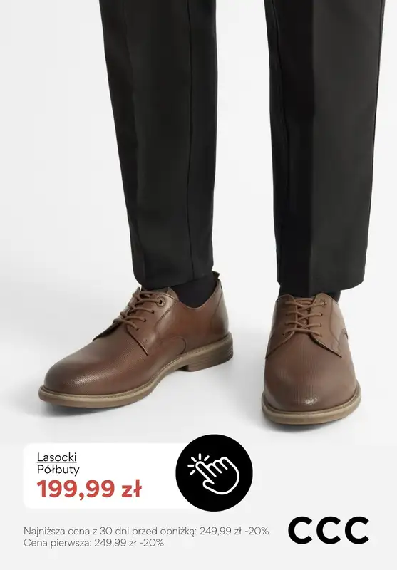CCC - gazetka promocyjna PROMOCJE - męskie obuwie zimowe od czwartku 27.11  - strona 8