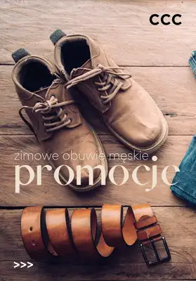 CCC - gazetka promocyjna PROMOCJE - męskie obuwie zimowe od czwartku 27.11 