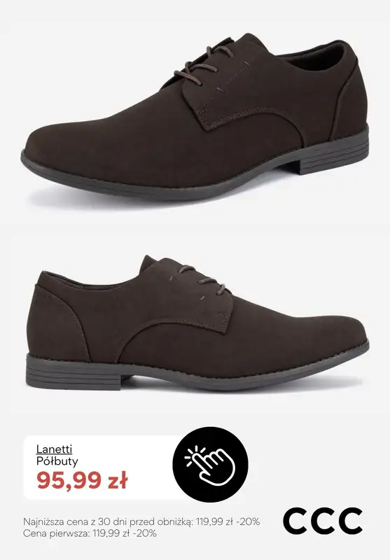 CCC - gazetka promocyjna PROMOCJE - męskie obuwie zimowe od czwartku 27.11  - strona 3