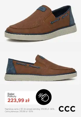 CCC - gazetka promocyjna PROMOCJE - męskie obuwie zimowe od czwartku 27.11  - strona 10