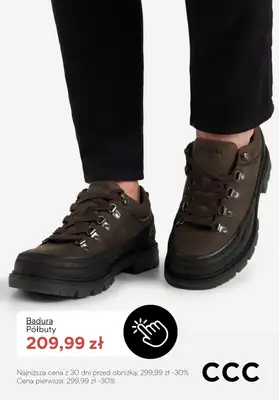 CCC - gazetka promocyjna PROMOCJE - męskie obuwie zimowe od czwartku 27.11  - strona 9