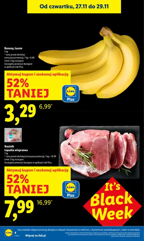 Lidl - gazetka promocyjna Oferta od czwartku od czwartku 27.11 do soboty 29.11 - strona 4