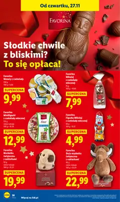 Lidl - gazetka promocyjna Oferta od czwartku od czwartku 27.11 do soboty 29.11 - strona 38