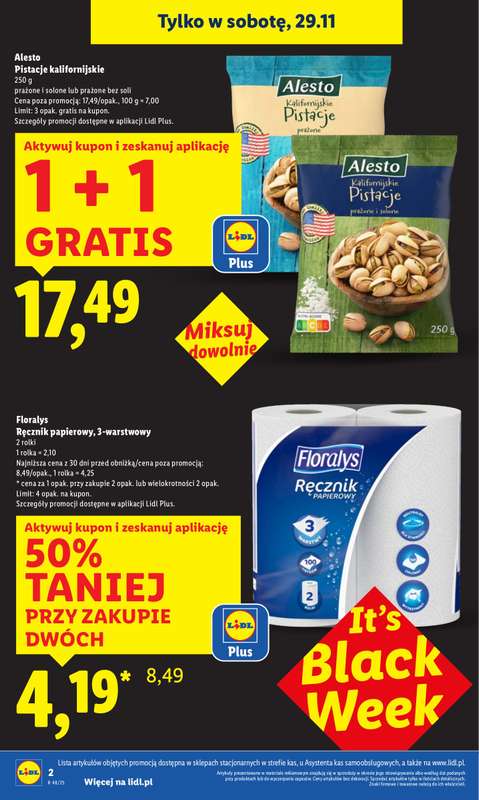 Lidl - gazetka promocyjna Oferta od czwartku od czwartku 27.11 do soboty 29.11 - strona 2