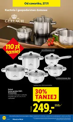 Lidl - gazetka promocyjna Oferta od czwartku od czwartku 27.11 do soboty 29.11 - strona 14