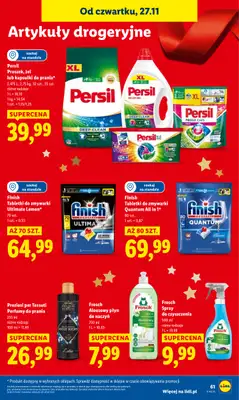 Lidl - gazetka promocyjna Oferta od czwartku od czwartku 27.11 do soboty 29.11 - strona 61