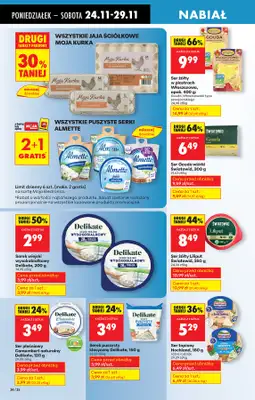 Biedronka - gazetka promocyjna Od poniedziałku od poniedziałku 24.11 do niedzieli 30.11 - strona 50