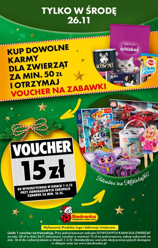 Biedronka - gazetka promocyjna Od poniedziałku od poniedziałku 24.11 do niedzieli 30.11 - strona 5