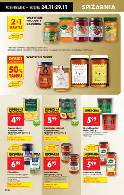 Biedronka - gazetka promocyjna Od poniedziałku od poniedziałku 24.11 do niedzieli 30.11 - strona 64