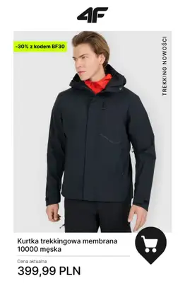 4F - gazetka promocyjna Kolekcja trekkingowa — okazje -30%! od czwartku 27.11 do poniedziałku 01.12 - strona 18