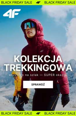 4F - gazetka promocyjna Kolekcja trekkingowa — okazje -30%! od czwartku 27.11 do poniedziałku 01.12