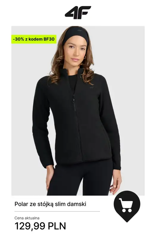4F - gazetka promocyjna Kolekcja trekkingowa — okazje -30%! od czwartku 27.11 do poniedziałku 01.12 - strona 2