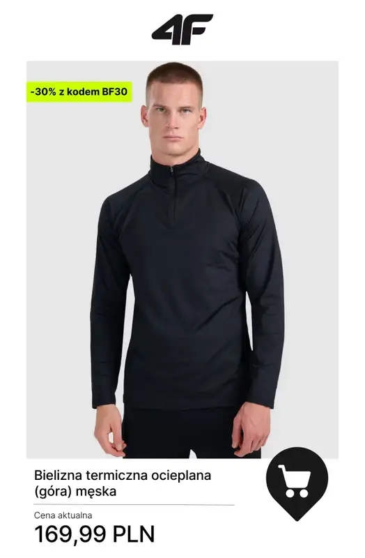 4F - gazetka promocyjna Kolekcja trekkingowa — okazje -30%! od czwartku 27.11 do poniedziałku 01.12 - strona 13