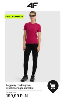 4F - gazetka promocyjna Kolekcja trekkingowa — okazje -30%! od czwartku 27.11 do poniedziałku 01.12 - strona 11