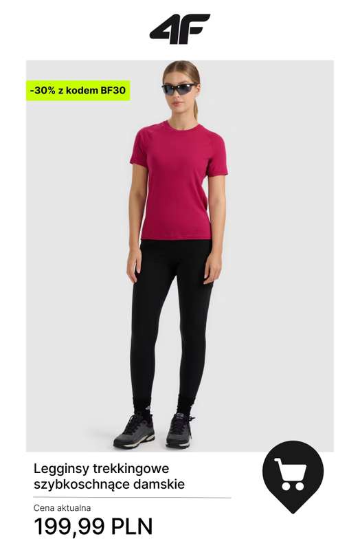 4F - gazetka promocyjna Kolekcja trekkingowa — okazje -30%! od czwartku 27.11 do poniedziałku 01.12 - strona 11