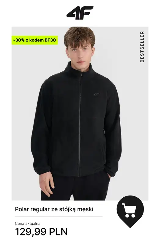 4F - gazetka promocyjna Kolekcja trekkingowa — okazje -30%! od czwartku 27.11 do poniedziałku 01.12 - strona 12