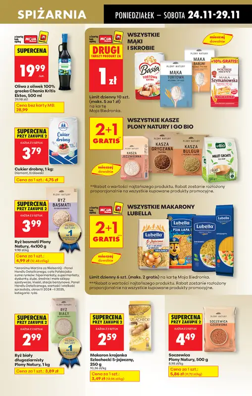 Biedronka - gazetka promocyjna Od poniedziałku, Z ladą tradycyjną od poniedziałku 24.11 do niedzieli 30.11 - strona 59
