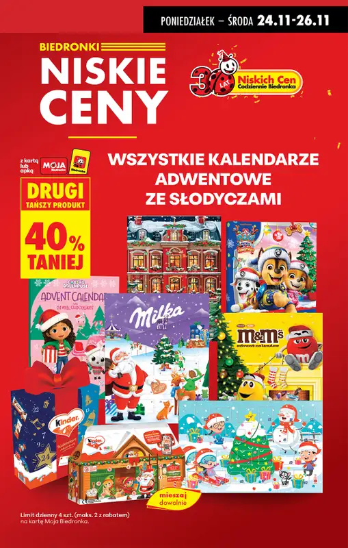 Biedronka - gazetka promocyjna Od poniedziałku, Z ladą tradycyjną od poniedziałku 24.11 do niedzieli 30.11 - strona 21