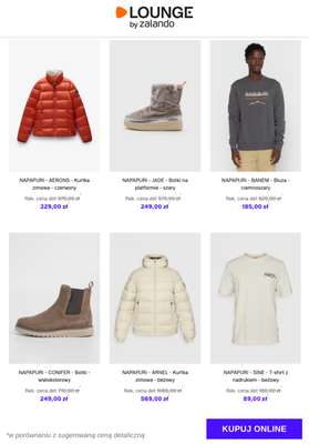 NAPAPIJRI - AERONS - Kurtka zimowa - czerwony