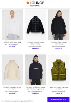 Lounge by Zalando - gazetka promocyjna Do -77% Napapijri od czwartku 27.11 do niedzieli 30.11 - strona 7