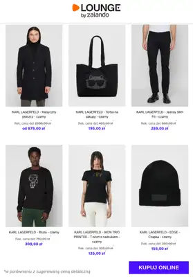 Lounge by Zalando - gazetka promocyjna Specjalne okazje: KARL LAGERFELD od czwartku 27.11 do niedzieli 30.11 - strona 5