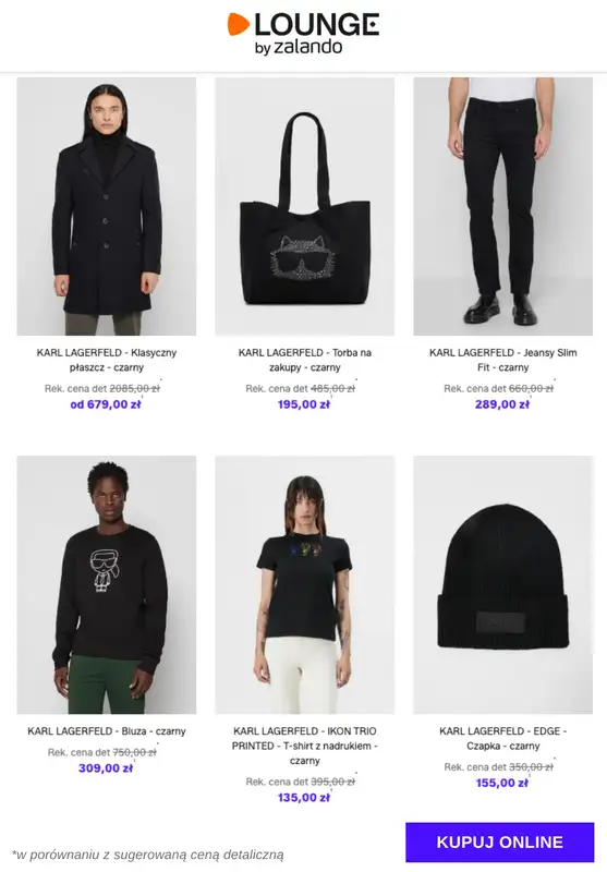 Lounge by Zalando - gazetka promocyjna Specjalne okazje: KARL LAGERFELD od czwartku 27.11 do niedzieli 30.11 - strona 5