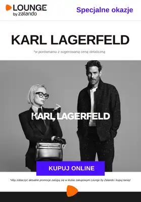 Lounge by Zalando - gazetka promocyjna Specjalne okazje: KARL LAGERFELD od czwartku 27.11 do niedzieli 30.11