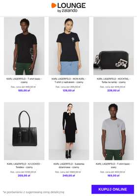 KARL LAGERFELD - K/LOCKED - Torebka - czarny