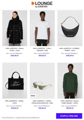 Lounge by Zalando - gazetka promocyjna Specjalne okazje: KARL LAGERFELD od czwartku 27.11 do niedzieli 30.11 - strona 6