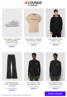 Lounge by Zalando - gazetka promocyjna Specjalne okazje: KARL LAGERFELD od czwartku 27.11 do niedzieli 30.11 - strona 3