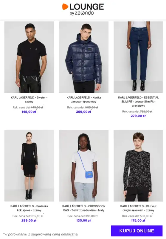 Lounge by Zalando - gazetka promocyjna Specjalne okazje: KARL LAGERFELD od czwartku 27.11 do niedzieli 30.11 - strona 7