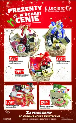 Leclerc - gazetka promocyjna Oferta Lublin Zana I Prezenty w dobrej cenie! od poniedziałku 01.12 do wtorku 23.12