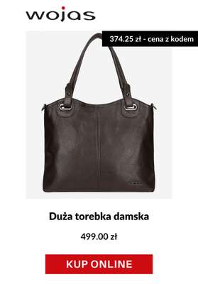 BLACK FRIDAY - gazetka promocyjna Wojas | -25% z kodem rabatowym od czwartku 27.11 do poniedziałku 01.12 - strona 11