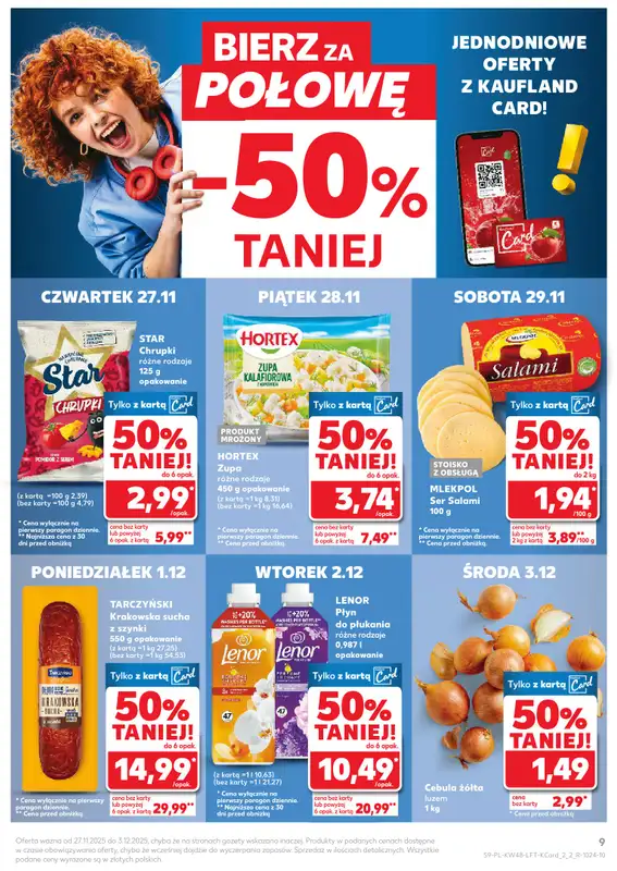Kaufland - gazetka promocyjna Oferta Kaufland od czwartku 27.11 do środy 03.12 - strona 9