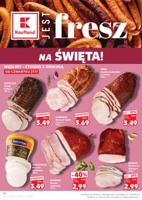 Kaufland - gazetka promocyjna Oferta Kaufland od czwartku 27.11 do środy 03.12 - strona 24