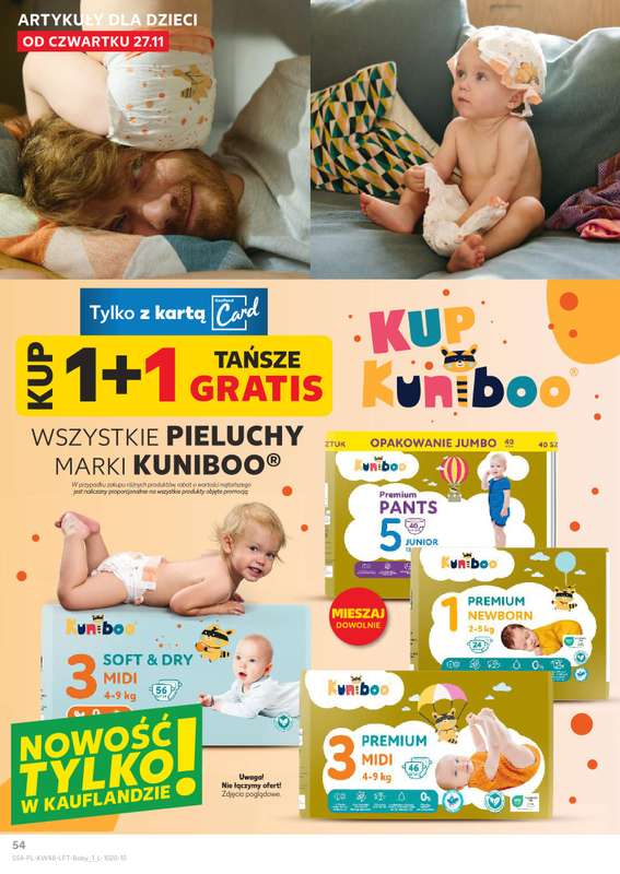 Kaufland - gazetka promocyjna Oferta Kaufland od czwartku 27.11 do środy 03.12 - strona 54
