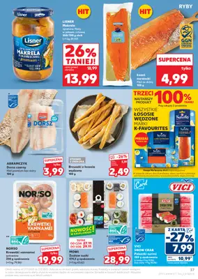 Kaufland - gazetka promocyjna Oferta Kaufland od czwartku 27.11 do środy 03.12 - strona 37