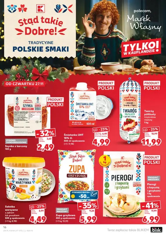 Kaufland - gazetka promocyjna Oferta Kaufland od czwartku 27.11 do środy 03.12 - strona 16